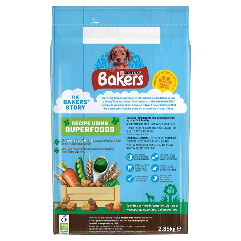Bakers Puppy Chicken 2.85kg-1